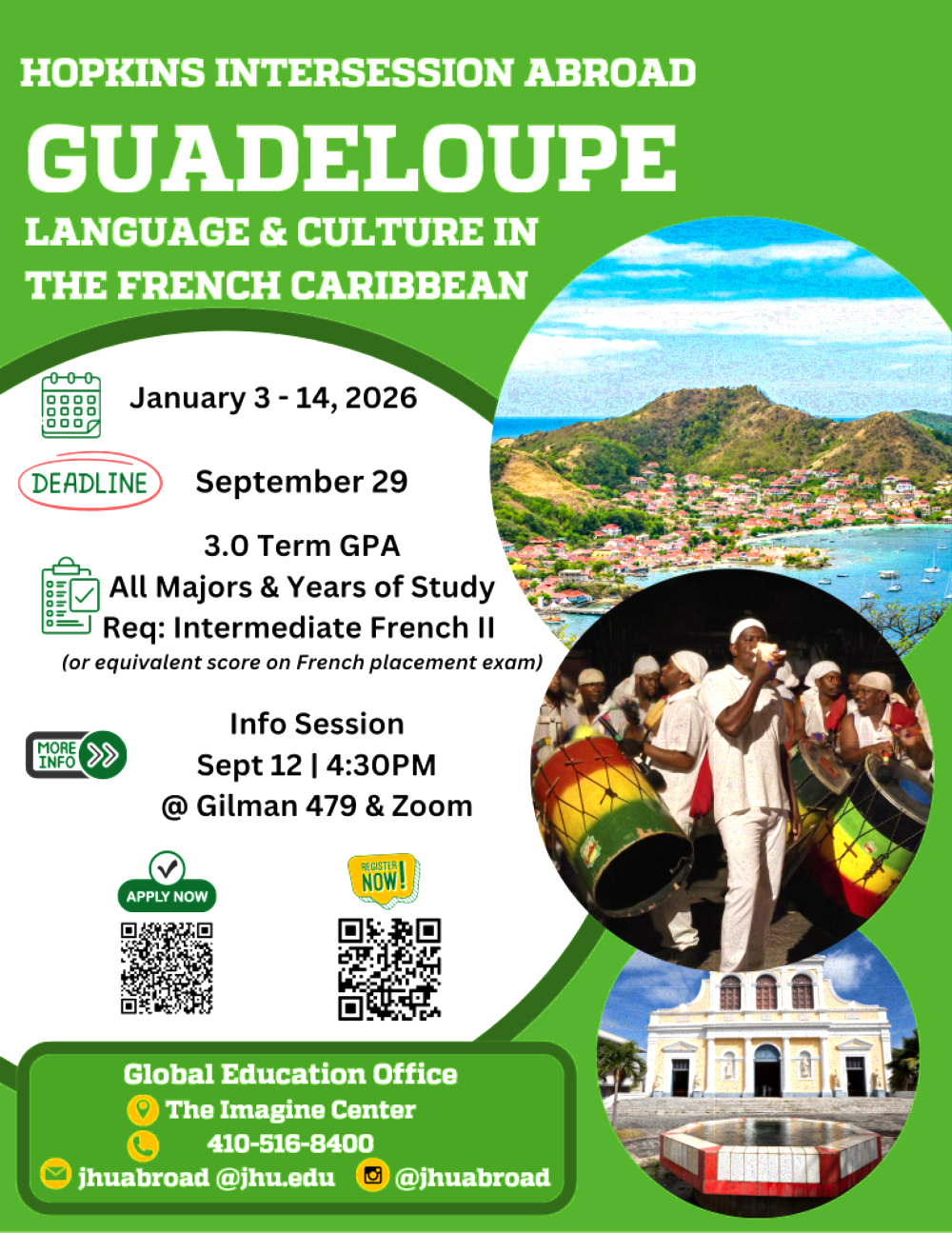 Guadeloupe Intersession Flyer