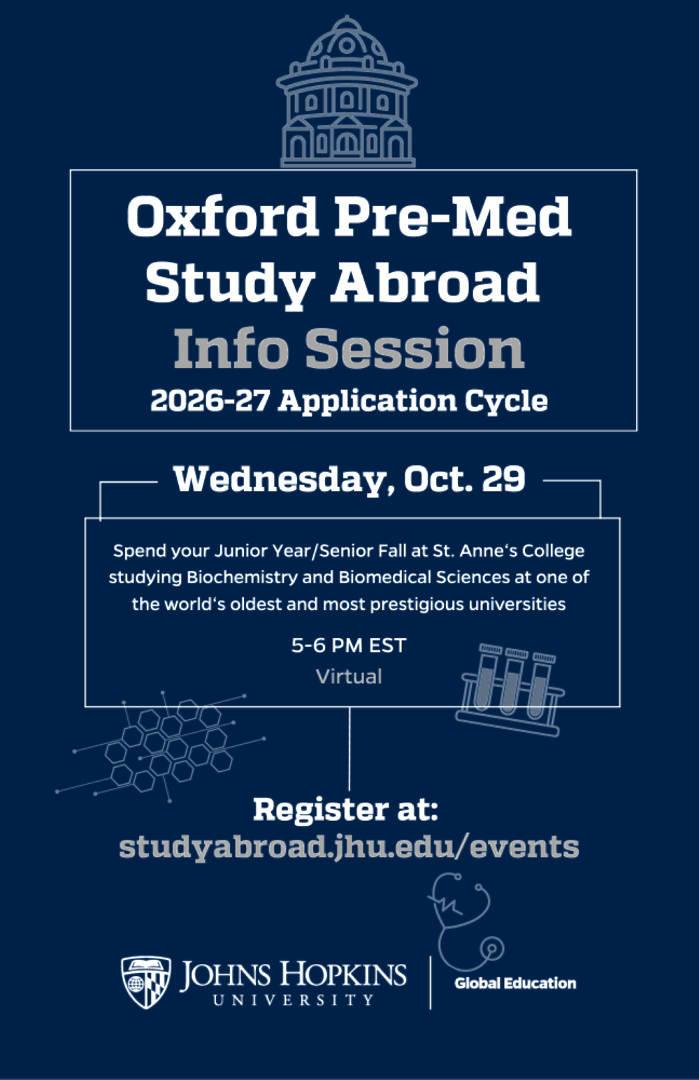 Hopkins Oxford Pre-Med Session