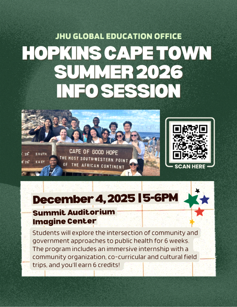 Cape Town 2026 Info Session