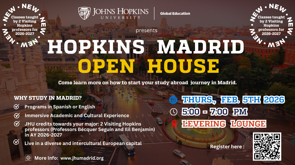 Hopkins Madrid Open House 2026